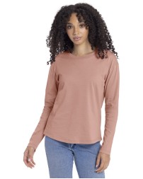Ladies' Relaxed Long Sleeve T-Shirt - Next Level Apparel 3911NL Shirts