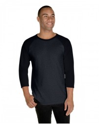 Unisex Premium Blend Ring-Spun 3/4 Sleeve Raglan T-Shirt - Jerzees 560RR Raglan T Shirts
