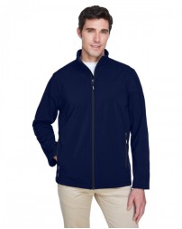 Men's Tall Cruise Two-Layer Fleece Bonded Soft Shell Jacket - CORE365 88184T Mens Jackets