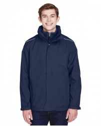 Men's Tall Region 3-in-1 Jacket with Fleece Liner - CORE365 88205T Mens Jackets