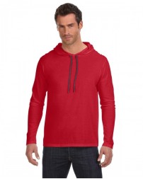 Adult Lightweight Long-Sleeve Hooded T-Shirt - Gildan 987AN Hooded T Shirts
