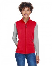 Ladies' Cruise Two-Layer Fleece Bonded Soft Shell Vest - CORE365 CE701W Womens Vests