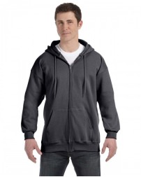 Adult 9.7 oz. Ultimate Cotton® 90/10 Full-Zip Hooded Sweatshirt - Hanes F280 Hooded Sweatshirts