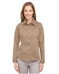 Ladies' Advantage IL Long-Sleeve Workshirt - Harriton M585LW Shirts