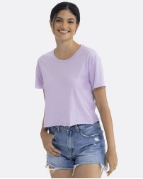 Ladies' Festival Cali Crop T-Shirt - Next Level Apparel N5080 Womens T Shirts