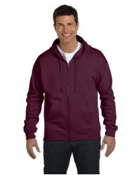 Adult 7.8 oz. EcoSmart® 50/50 Full-Zip Hooded Sweatshirt - Hanes P180 Hooded Sweatshirts