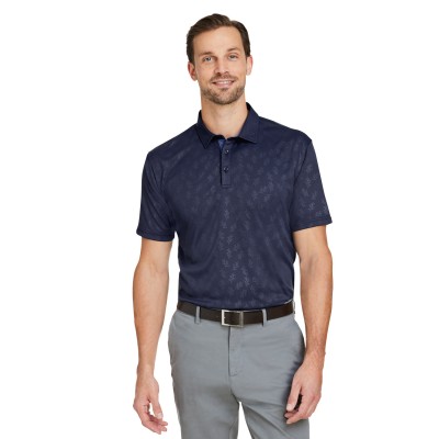 Men's Barrett Embossed Polo - Swannies Golf SW2100 Polo Shirts
