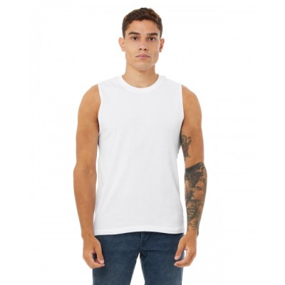 Unisex Jersey Muscle Tank - Bella + Canvas 3483 Jersey T Shirts