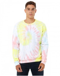 FWD Fashion Unisex Tie-Dye Pullover Sweatshirt - Bella + Canvas 3945RD Pullover Sweatshirts