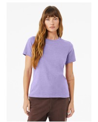 Ladies' Relaxed Heather CVC Short-Sleeve T-Shirt - Bella + Canvas 6400CVC Womens T Shirts