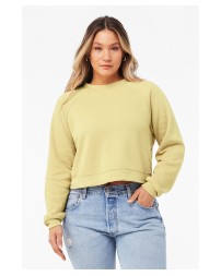 Ladies' Raglan Pullover Fleece - Bella + Canvas B7505 Pullover Sweatshirts