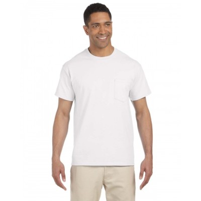 Adult Ultra Cotton® 6 oz. Pocket T-Shirt - Gildan G230 Cotton T Shirts