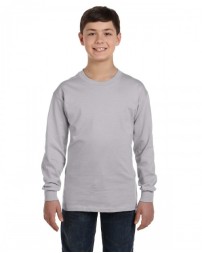 Youth Heavy Cotton Long-Sleeve T-Shirt - Gildan G540B Cotton T Shirts
