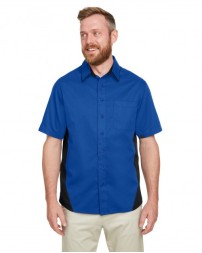 Men's Flash IL Colorblock Short Sleeve Shirt - Harriton M586 Mens Woven Shirts